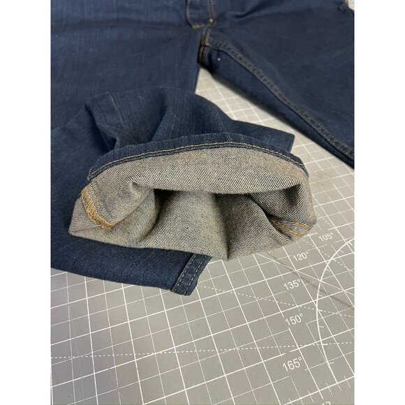 Carhartt Men's 5-Pocket Tapered Slim Fit Jeans 36x30 Dark Denim NEW NWT~~ - Picture 6 of 8